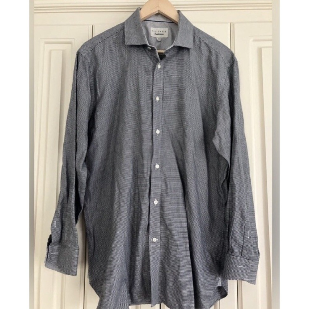 Ted Baker Endurance‎ 16.5 32/33 Long Sleeved Button Down Shirt
